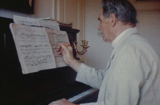 Still from Schweitzer and Bach