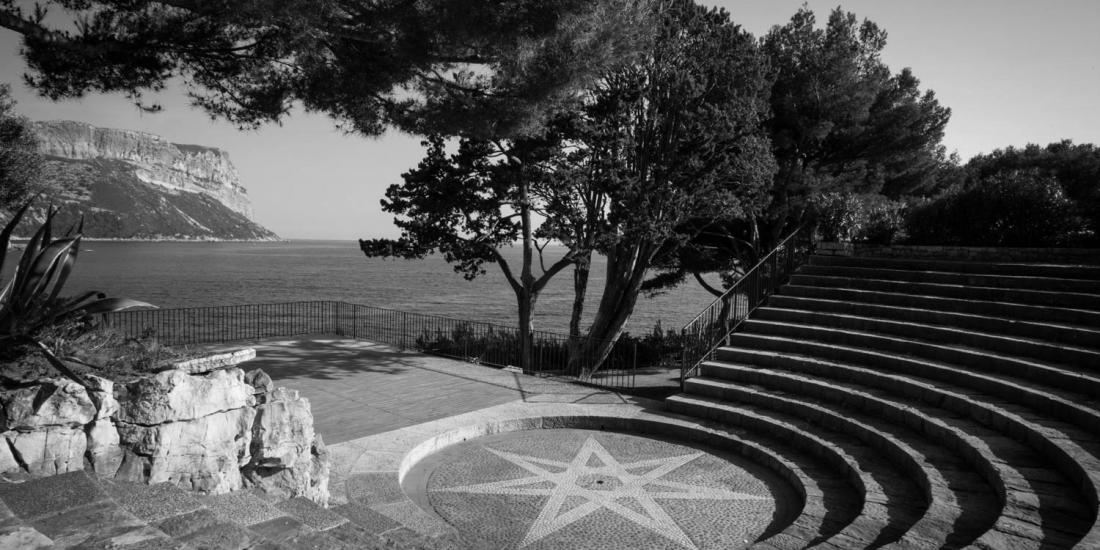 View from the Camargo Foundation amphitheater.